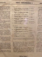 Líricos Contemporáneos II