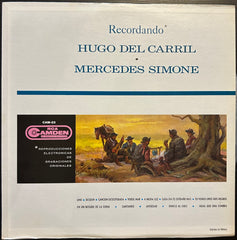 Recordando Hugo de Carril / Mercedes Simone