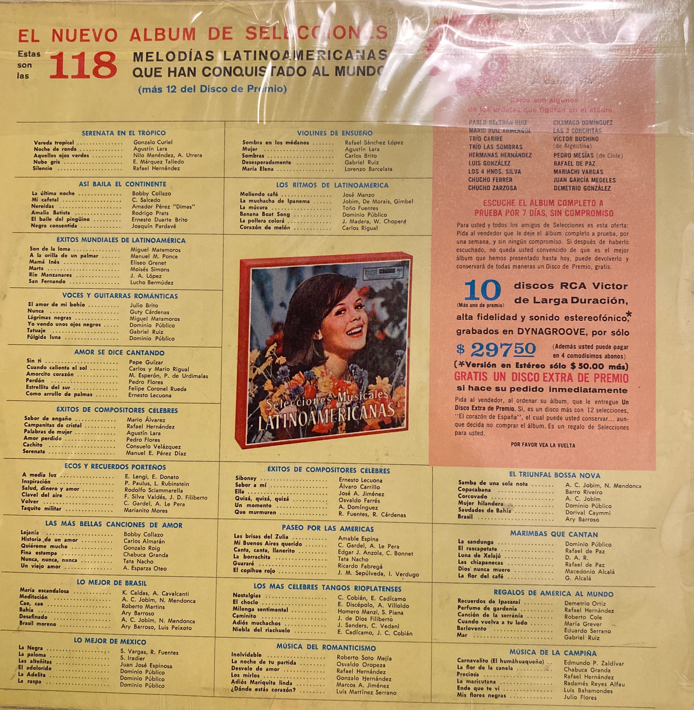 Colecciones musicales Lationamerica