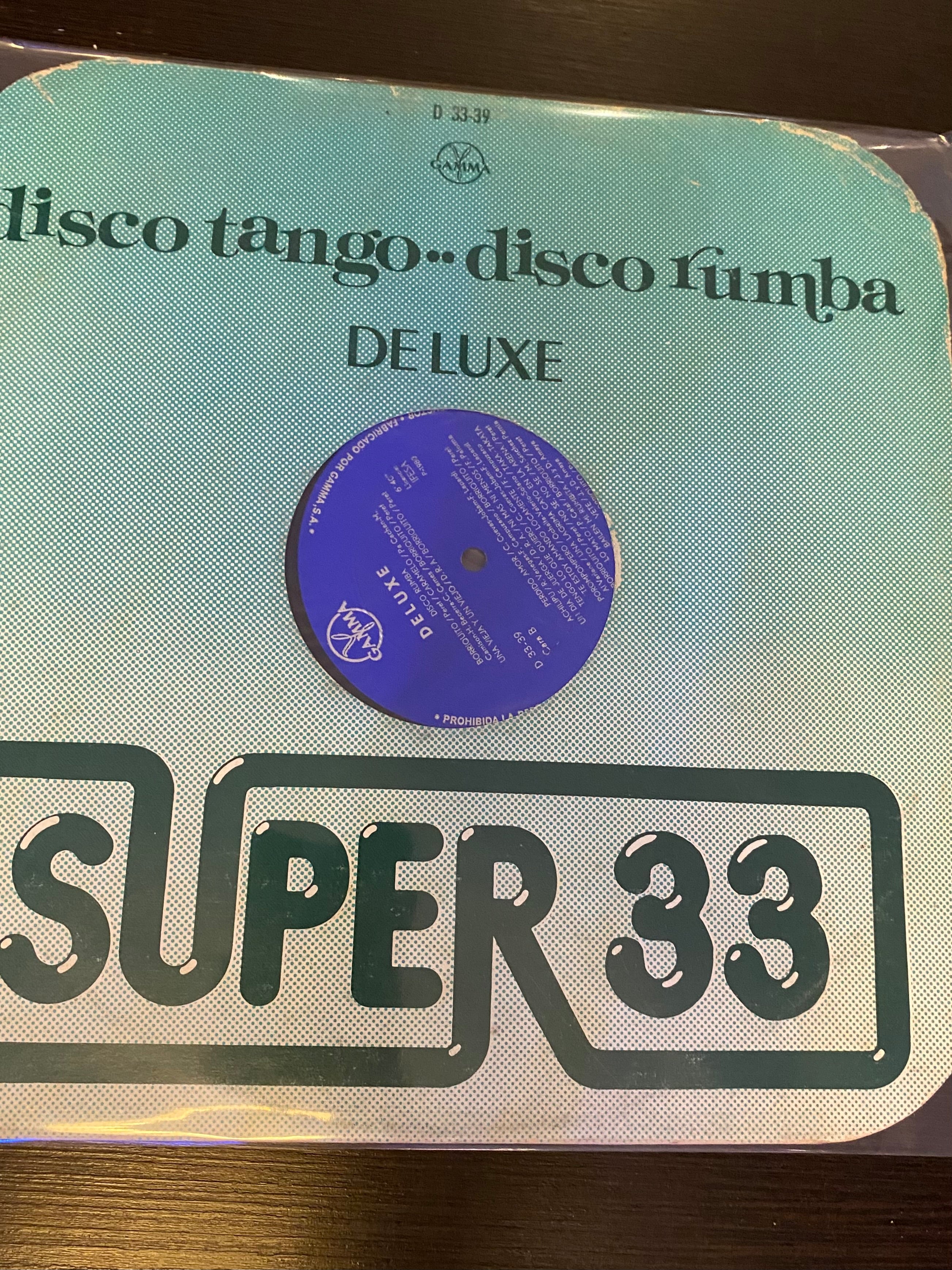 Disco tango disco rumba