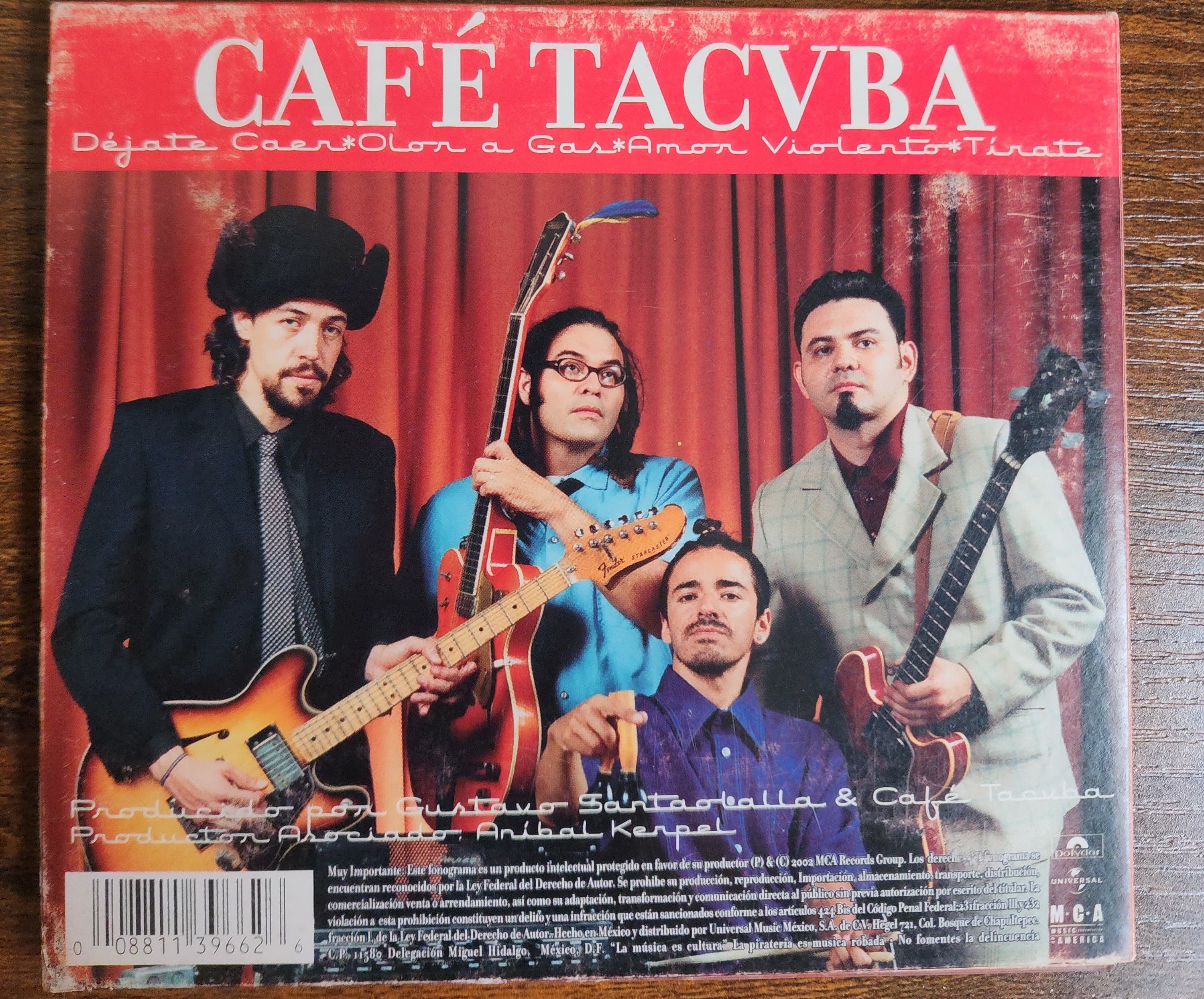 Café Tacuba Vale callampa