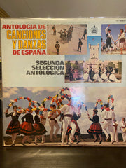Antologías de canciones y danzas de España