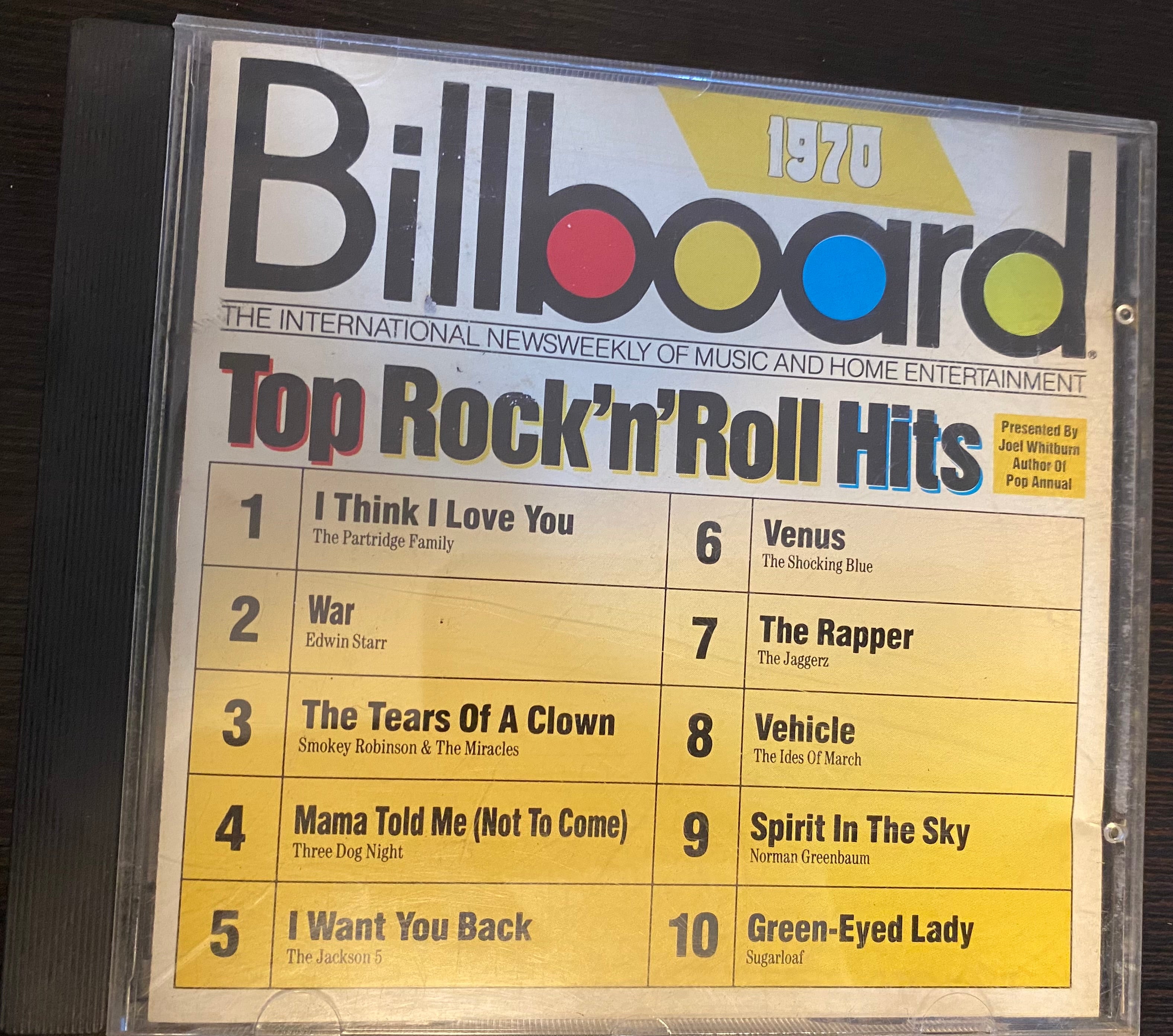 Billboard Rock’n’Roll hits 1970