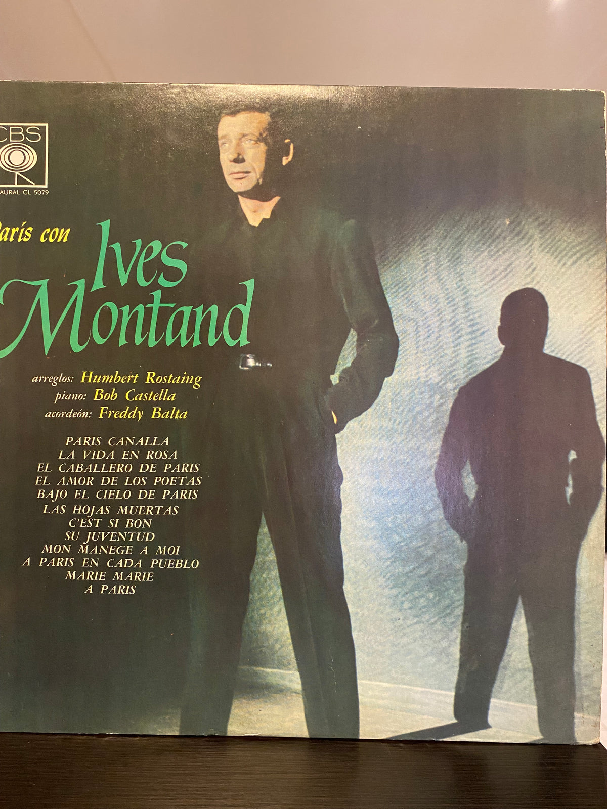 Paris con Ives Montand