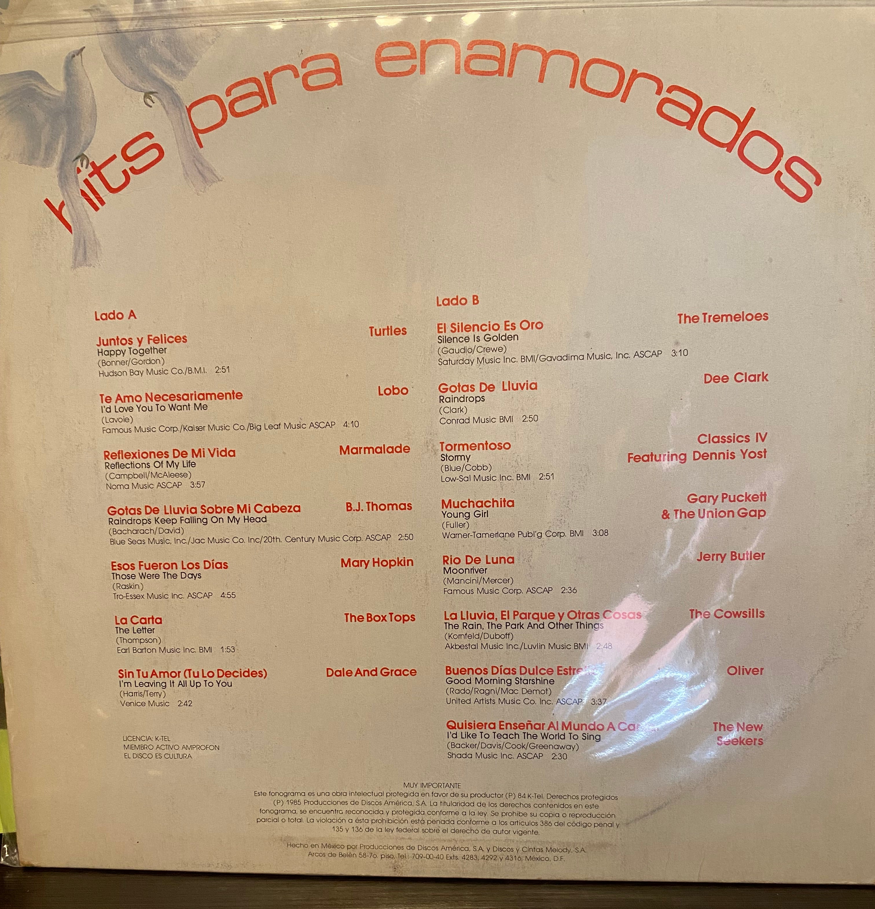Hits para enamorados