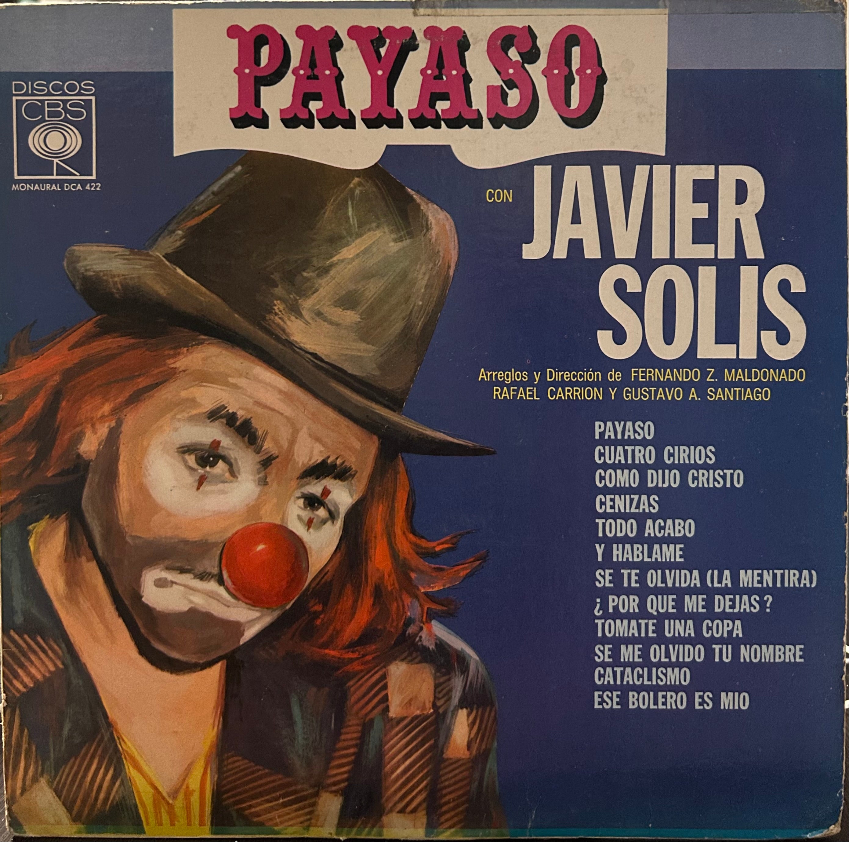 Payaso con Javier solis
