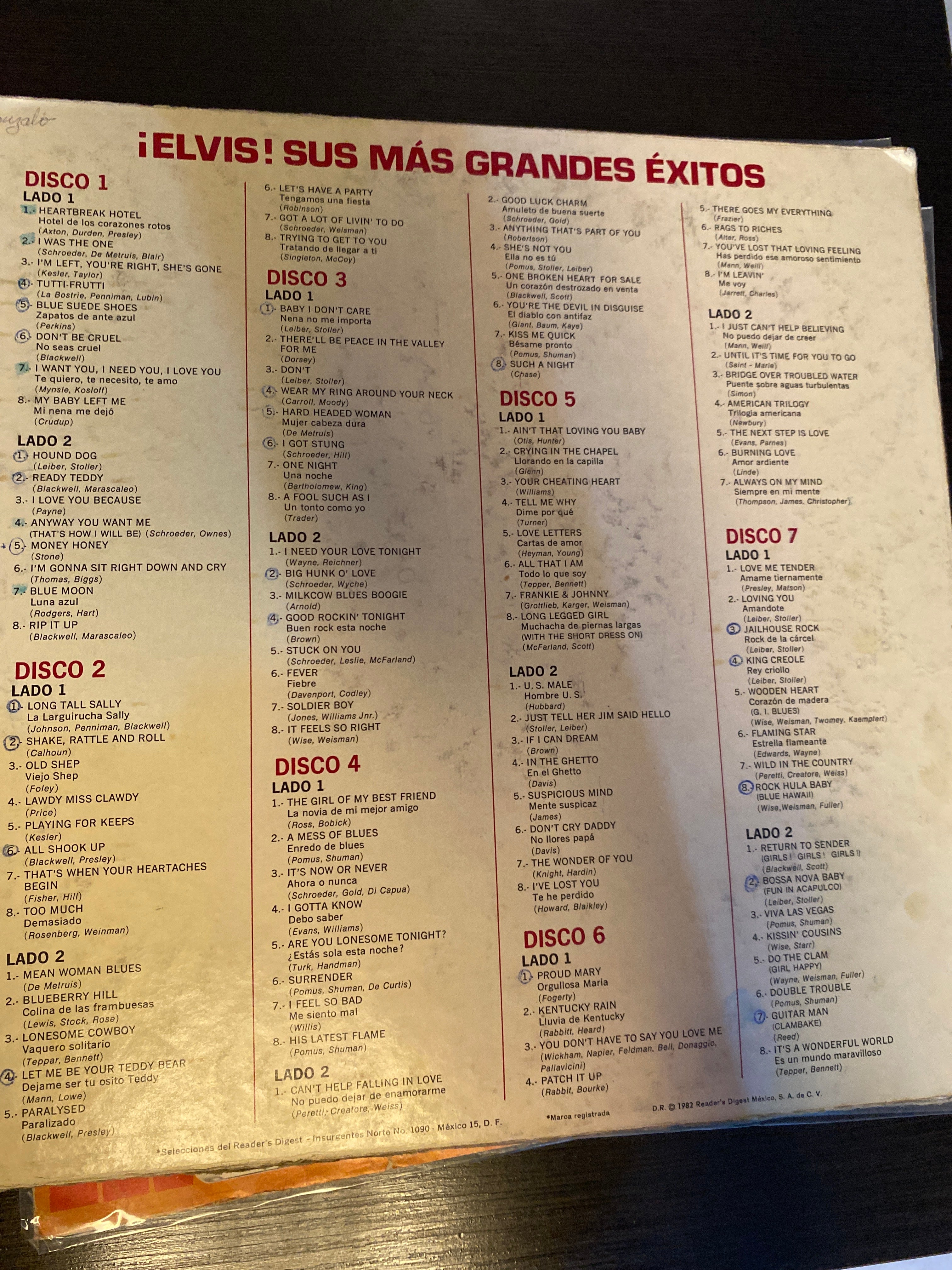 Elvis Greatest hits