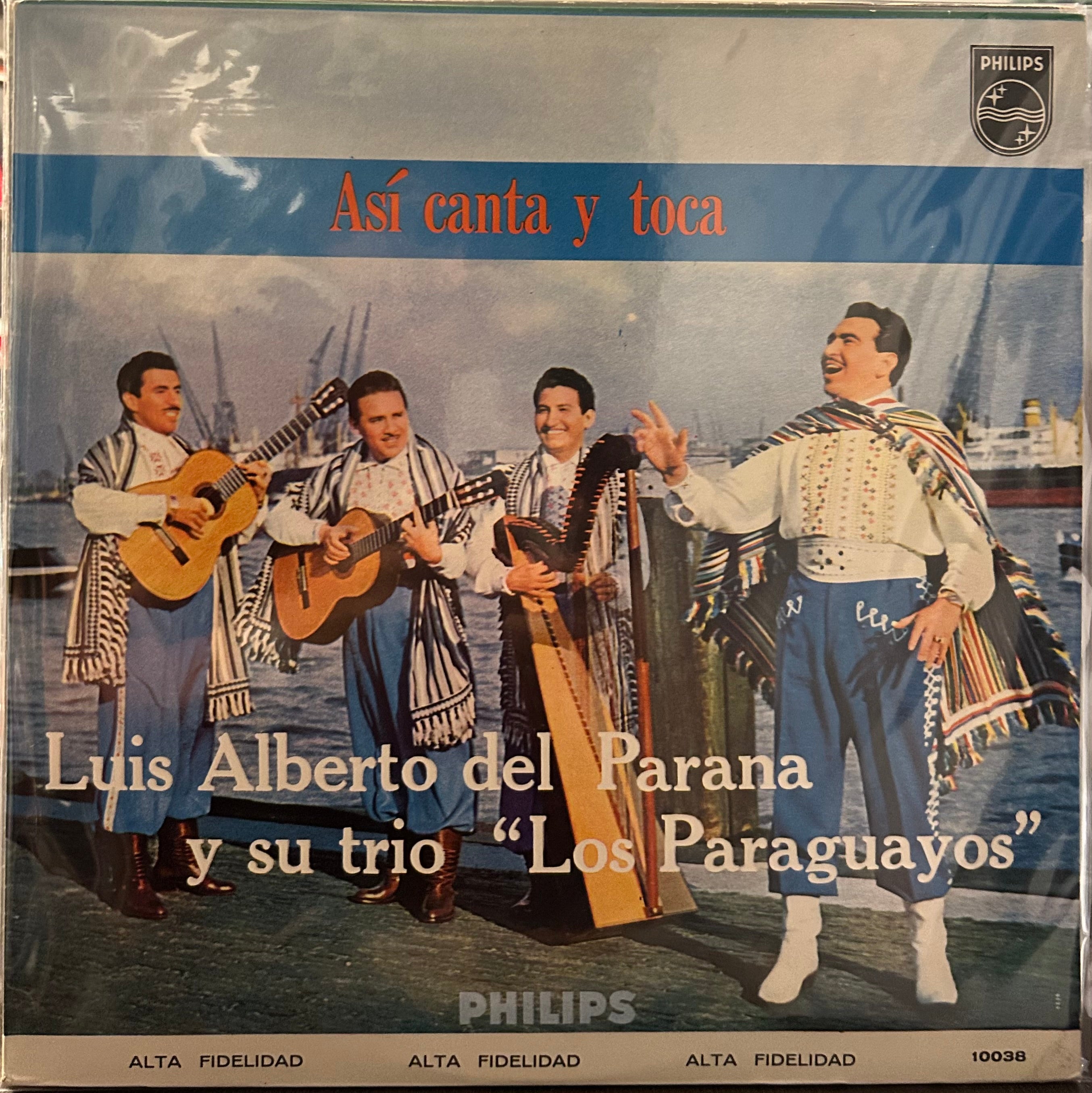 Así canta y toca  Luis Alberto del Parana y su trio Los paraguayos