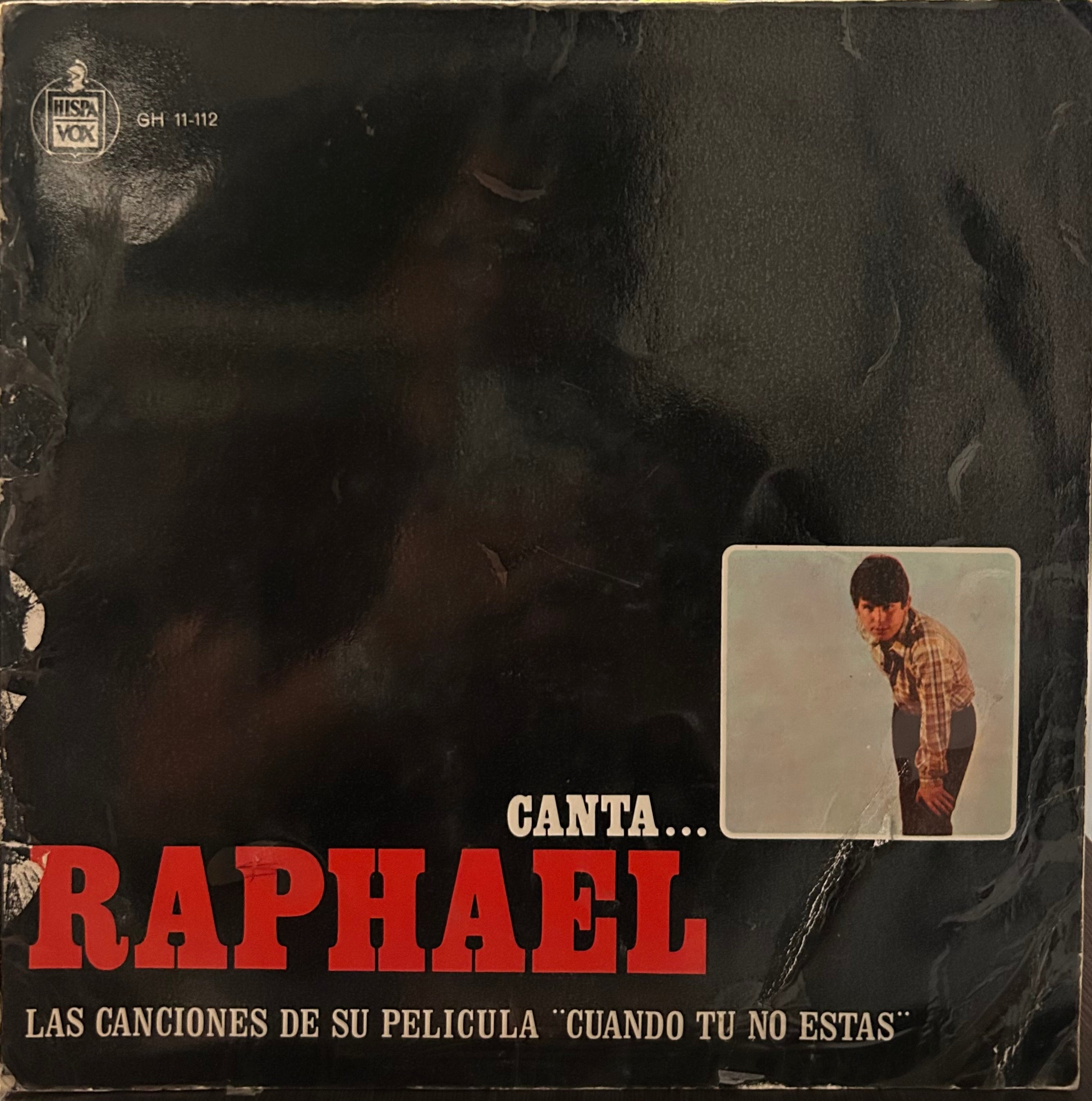 Canta Raphael las canciones de su película Cuando tu no estas