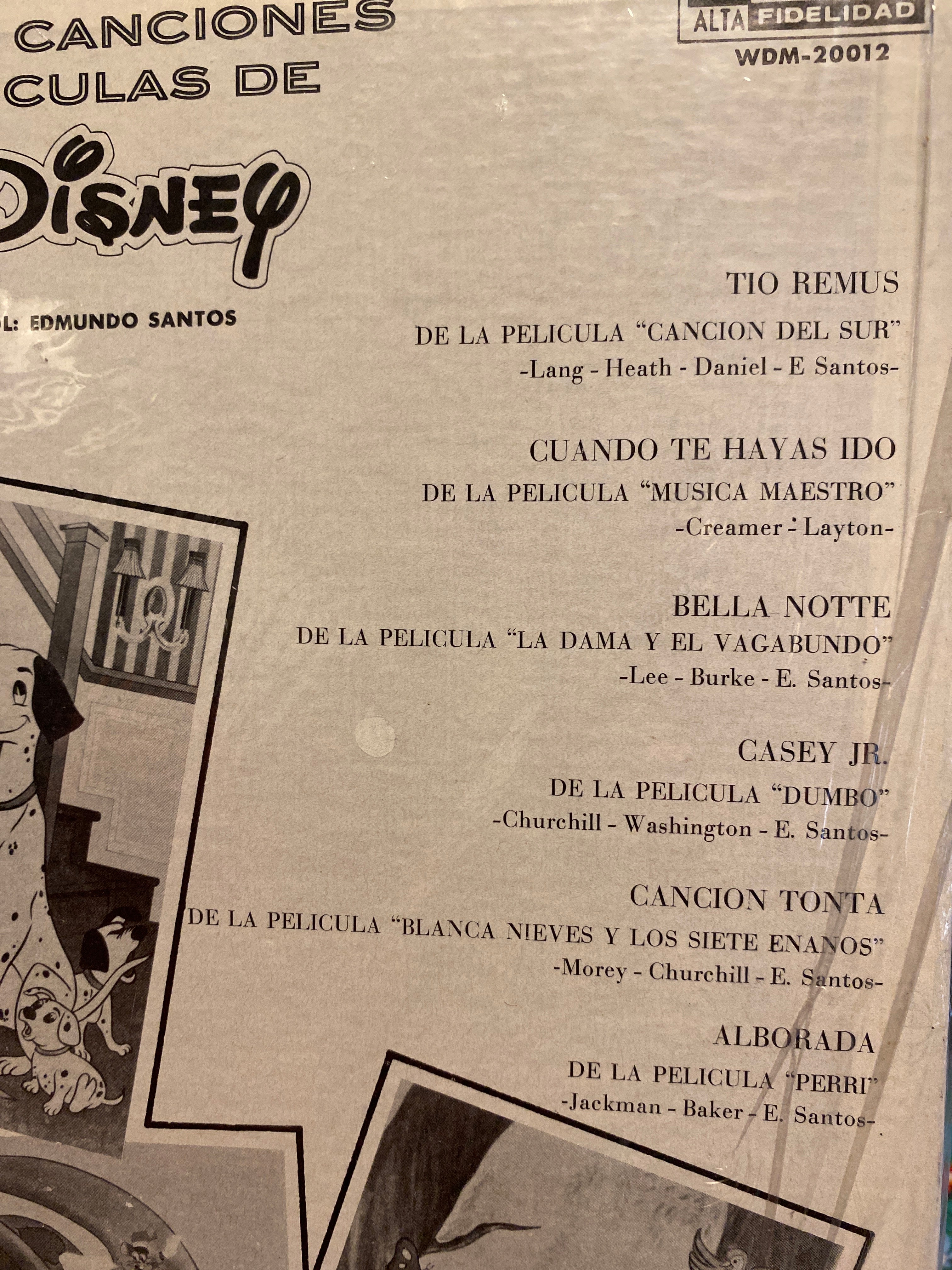 Las mejores canciones de las peliculas de Walt Disney