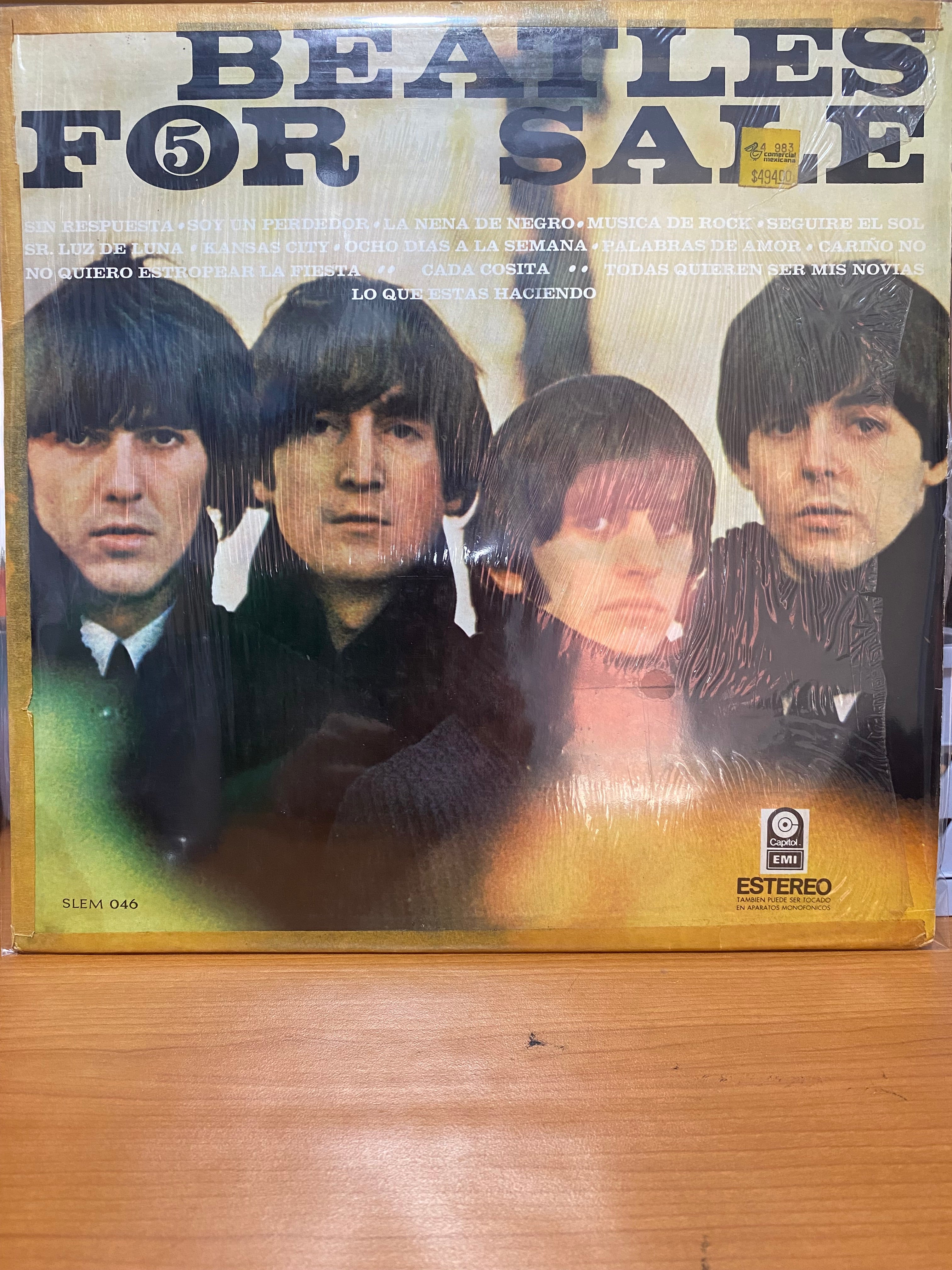 The Beatles for sale