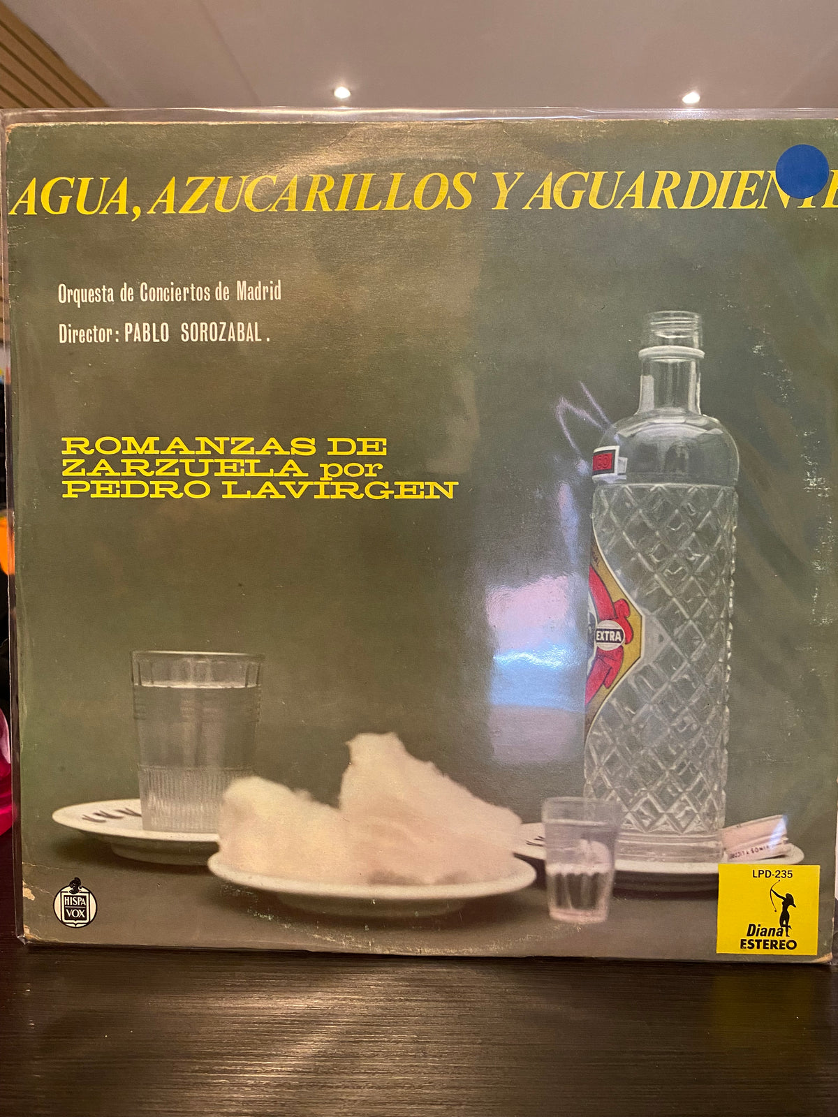 Agua,  azucarillos y aguardiente / Romanzas de zarzuela por Pedro Lavirgen