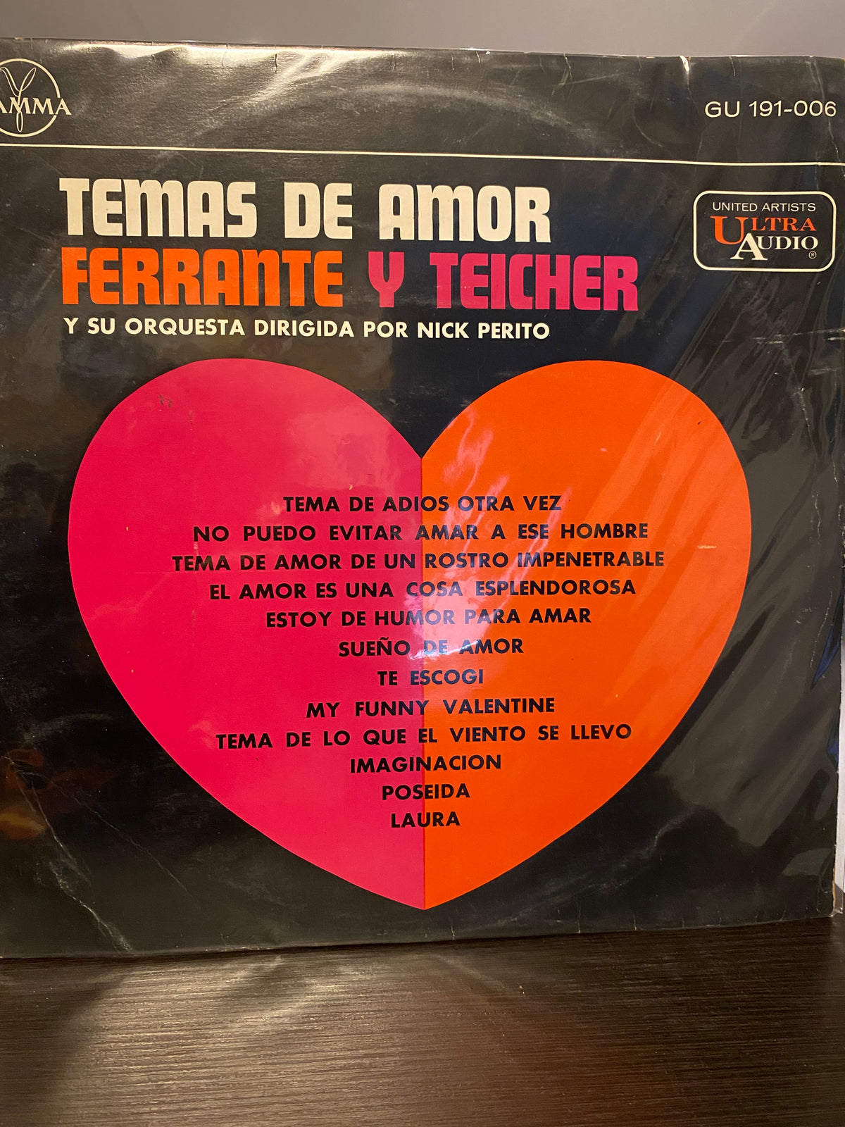 Temas de amor Ferrante y Teicher y su orquesta dirigida por Nick Perito